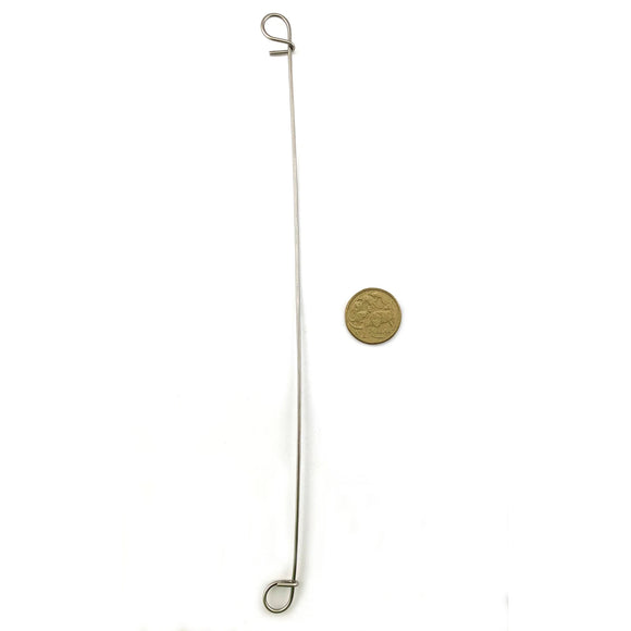 Stainless steel loop ties (also known as bag ties and rod ties), qty: 2,000. Australian made.