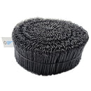 Black steel loop ties (also known as bag ties and rod ties), qty: 2,000. Australian made.