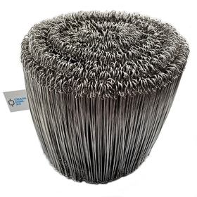 Stainless steel loop ties (also known as bag ties and rod ties), qty: 2,000. Australian made.