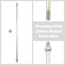 Threaded Rods - M10 - 9mm Wire. Australia Wide Shipping.