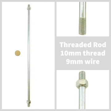 Threaded Rods - M10 - 9mm Wire. Australia Wide Shipping.